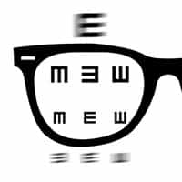una gafa que aumenta los símbolos que se ve